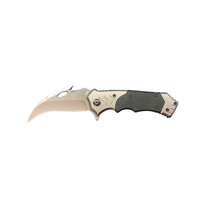 Manufacturers Supply Exquisite Portable All-steel Pocket Knife Outdoor Folding Knife Travel Multifunctional Camping Knife Fruit