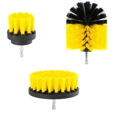 Drill Brush Power Scrubber Cleaning Brush Attachment Set All Purpose Drill Scrub Brushes Kit for Grout, Floor, Tub Shower